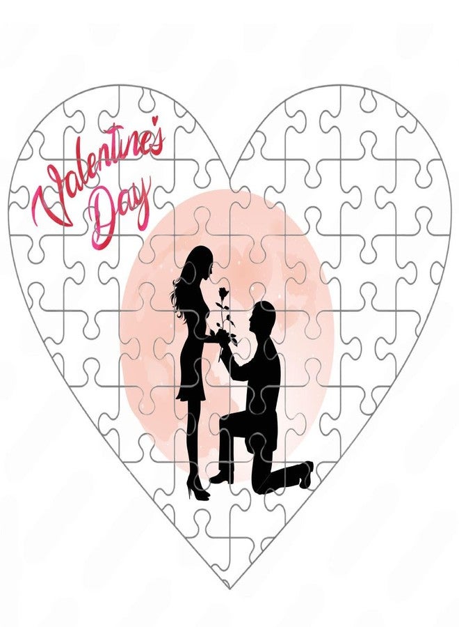 G.FIDEL أحجية GFIDEL الشخصية - قلب ومستطيل | هدية عيد الحب للحبيبة والحبيب! (شكل قلب) - Image 1